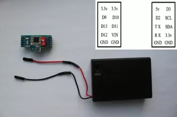 Bluetooth rssi basic station set 03